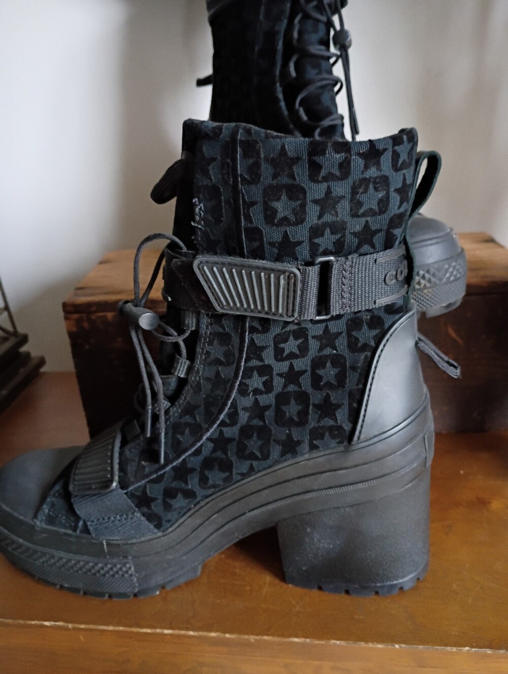 Converse Chuck Taylor All Star High Heel Sneaker - Picture 3 of 10